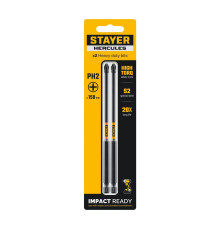 STAYER HERCULES, PH2, 150 мм, 2 шт, торсионные биты (26231-2-150-2)