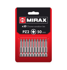 MIRAX PZ2, 50 мм, 10 шт, биты (26273-2-50-10)