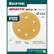 KRAFTOOL Giraffe GOLD-6 225 мм, Р120, шлифовальный круг на липучке, 6 отв. (35652-120)