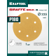 KRAFTOOL Giraffe GOLD-6 225 мм, Р180, шлифовальный круг на липучке, 6 отв. (35652-180)