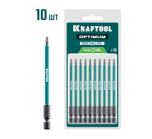 KRAFTOOL OPTIMUM TX 15, 100 мм, 10 шт, биты (26126-15-100-S10)