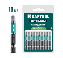 KRAFTOOL OPTIMUM TX 30, 50 мм, 10 шт, биты (26126-30-50-10)