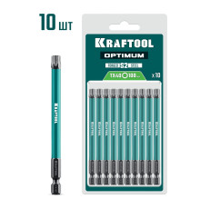 KRAFTOOL OPTIMUM TX 40, 100 мм, 10 шт, биты (26126-40-100-S10)