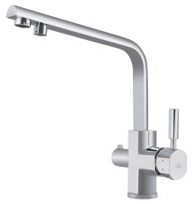 Смеситель KAISER Decor 40144 для кухни с подачей фильтрованной воды, хром, излив поворотный, латунь
