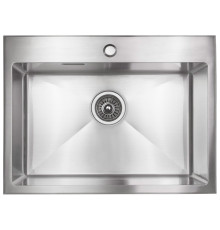Мойка из нержавейки KAISER 600x450x200*3.0+1.2mm (цвет покрытия: сталь)/сифон