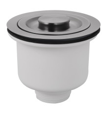 Выпуск со съемной сеткой для отходов Ø40*3 1/2