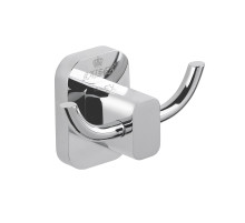 Крючок двойной KAISER хром (латунь)