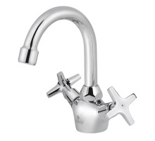 Смеситель KAISER Crystal 28111 для раковины, керамика, U-излив