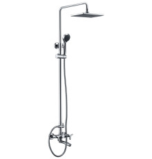 Душевая система с двумя рукоятками KAISER Trio 57288, хром, латунь