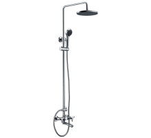 Душевая система с двумя рукоятками KAISER Trio 57188, хром, латунь