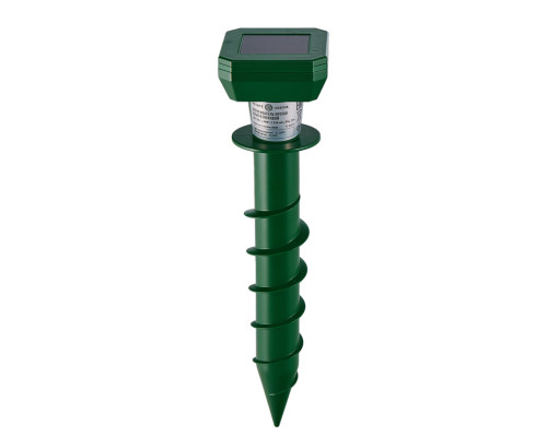 Отпугиватель кротов ультразвуковой R 25м SCREW на солнечной батарее ЧЕТЫРЕ СЕЗОНА