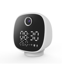 Умная Wi-Fi камера 5в1 с часами, термометром и ночником HALSA
