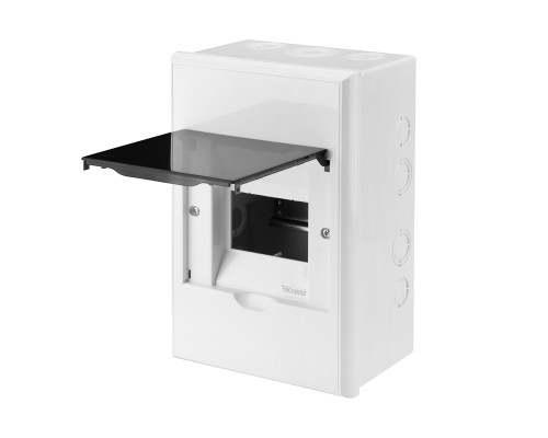 Бокс пластиковый ЩРН-П-4 IP41 белый KRANZ