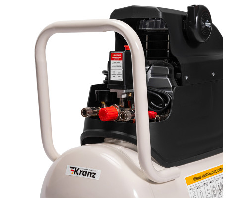 Компрессор воздушный KR-1500/50, 1500Вт, 280 л/мин, 50л KRANZ