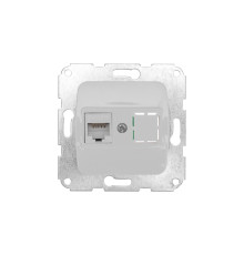 Розетка Компьютер RJ45 с/у мех. Бел KRANZ