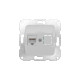 Розетка Компьютер RJ45 с/у мех. Бел KRANZ