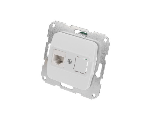 Розетка Компьютер RJ45 с/у мех. Бел KRANZ