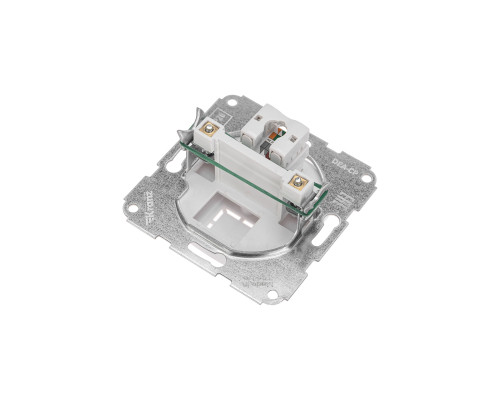 Розетка Компьютер RJ45 с/у мех. Бел KRANZ