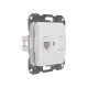 Розетка Компьютер RJ45 с/у мех. Бел KRANZ