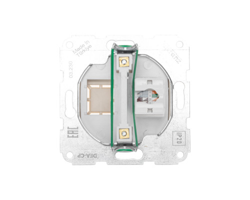 Розетка Компьютер RJ45 с/у мех. Беж KRANZ