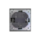 Розетка STRONG 1-ая с/з с/у з/ш 16А с USB A+C быстрой зарядки 5В/3А графит KRANZ