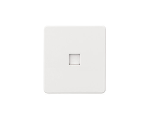 Розетка ROUND компьютерная RJ45 кат6 с/у перламутр KRANZ