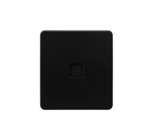 Розетка ROUND компьютерная RJ45 кат6 с/у оникс KRANZ