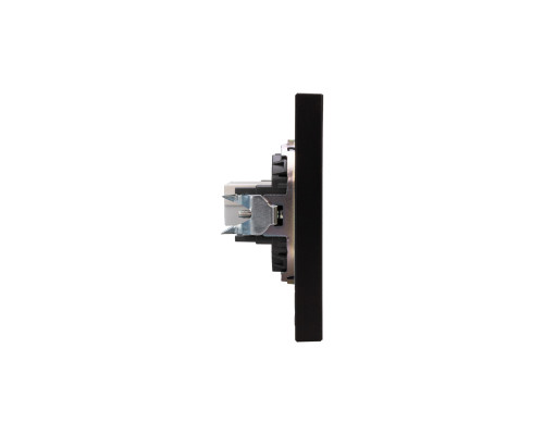 Розетка STRONG компьютерная RJ45 кат6 с/у антрацит KRANZ