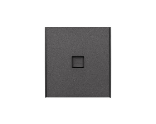 Розетка STRONG компьютерная RJ45 кат6 с/у графит KRANZ
