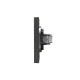 Розетка STRONG компьютерная RJ45 кат6 с/у графит KRANZ