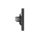 Розетка STRONG компьютерная RJ45 кат6 с/у графит KRANZ