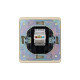 Розетка ROUND компьютерная RJ45 кат6 с/у шелк KRANZ