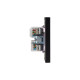Розетка STRONG компьютерная двойная RJ45+RJ45 кат6 с/у антрацит KRANZ