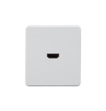 Розетка ROUND HDMI с/у перламутр KRANZ