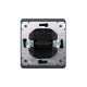 Розетка ROUND HDMI с/у титан KRANZ