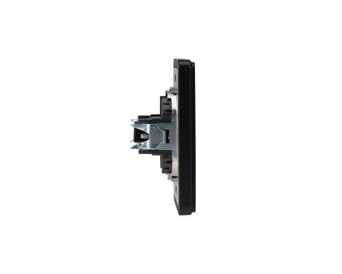 Розетка ROUND HDMI с/у оникс KRANZ