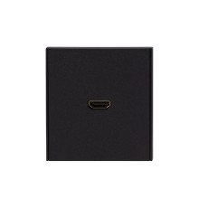 Розетка STRONG HDMI с/у антрацит KRANZ
