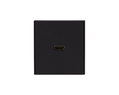 Розетка STRONG HDMI с/у антрацит KRANZ