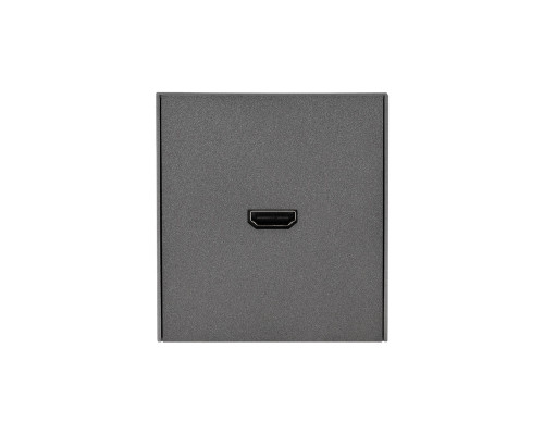 Розетка STRONG HDMI с/у графит KRANZ