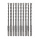 Бур по бетону 10x210x150мм, хвостовик SDS-plus (10 шт.) KRANZ