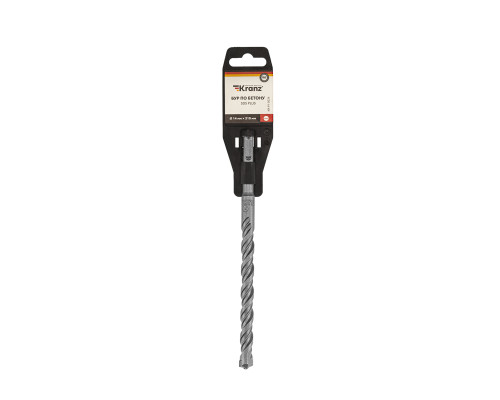 Бур по бетону 14x210x150мм, хвостовик SDS-plus KRANZ