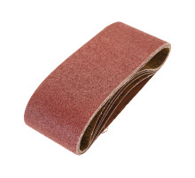 Лента шлифовальная бесконечная, 75х457мм, P80 (5 шт/уп) KRANZ