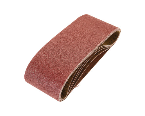 Лента шлифовальная бесконечная, 75х457мм, P80 (5 шт/уп) KRANZ