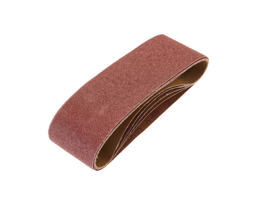 Лента шлифовальная бесконечная, 75х533мм, P80 (5 шт/уп) KRANZ