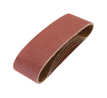 Лента шлифовальная бесконечная, 75х533мм, P100 (5 шт/уп) KRANZ