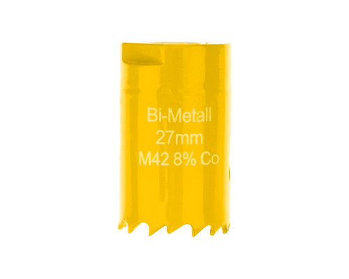 Коронка по металлу биметаллическая (Bimetal) 27мм KRANZ