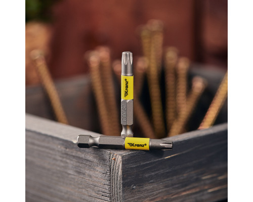 Бита для шуруповерта Torx T30х50 мм (2 шт./уп.) KRANZ