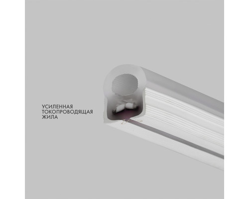 Гибкий неон 16х16мм форма D 144 LED/м БЕЛЫЙ 230В бухта 50м (c комплектом подключения) NEON-NIGHT