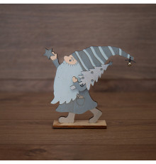 Деревянная фигурка Гномик 17х4х15 см