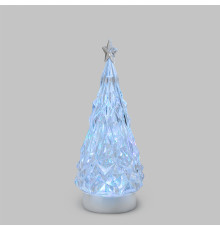 Фигура на подставке Елочка 12x12x28 см, RGB, питание 3xАА и провод USB NEON-NIGHT